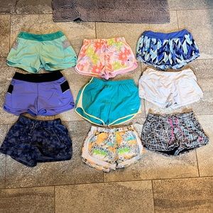 Athleta, Nike, Champion shorts in Youth Large (and 2 YM)